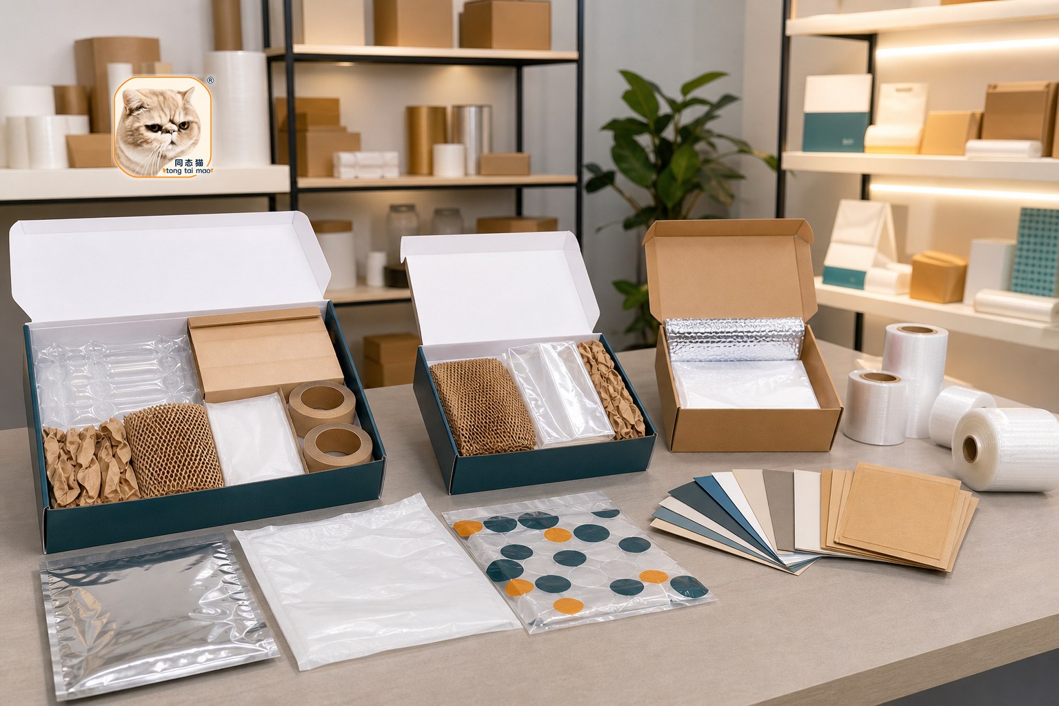 Custom packaging sample kits and distributor packs