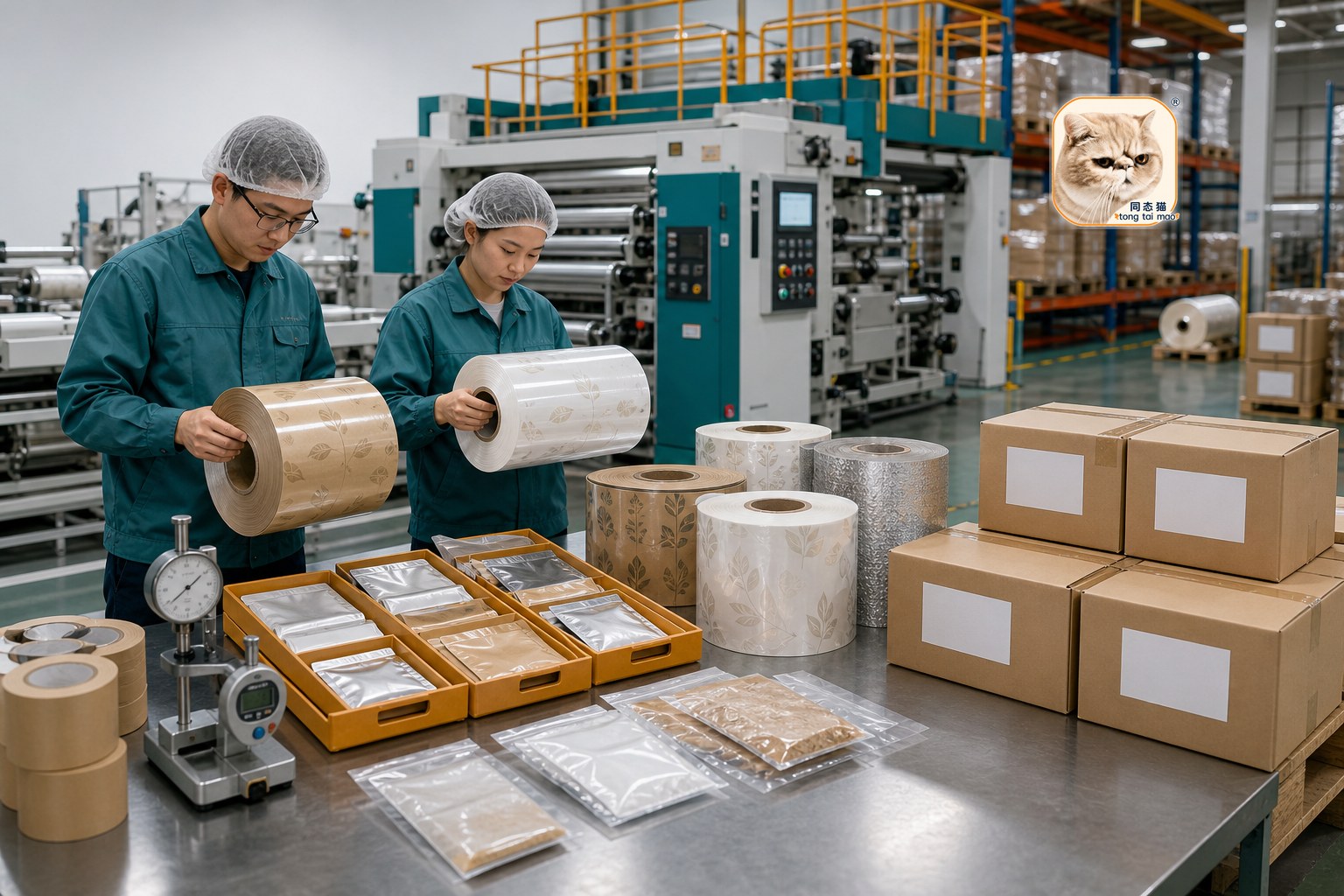 Custom packaging quality control and stable supply preparation