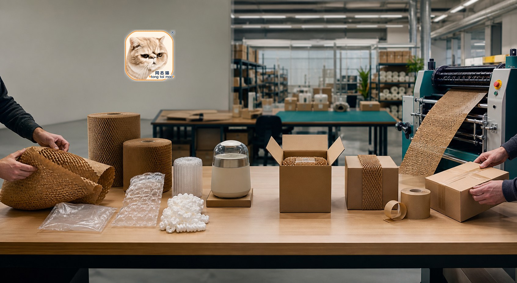 Customer-centered custom packaging workflow from materials to finished parcel